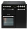 Picture of Leisure CK90C230K Cookmaster 90cm Electric Range Cooker with Two Ovens in Black