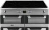 Picture of Leisure CS100D510X Cuisinemaster 100cm Induction Range Cooker with Three Ovens in Stainless Steel