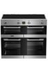 Picture of Leisure CS100D510X Cuisinemaster 100cm Induction Range Cooker with Three Ovens in Stainless Steel