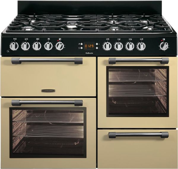 Picture of Leisure CK110F232C Cookmaster 110cm Dual Fuel Range Cooker with Seven Gas Burners in Cream