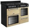 Picture of Leisure CK110F232C Cookmaster 110cm Dual Fuel Range Cooker with Seven Gas Burners in Cream