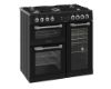 Picture of Leisure CS90F530K 90cm Cuisinemaster Dual Fuel Range Cooker with Three Ovens in Black