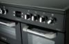 Picture of Leisure CS90C530K 90cm Cuisinemaster Electric Range Cooker with Three Ovens in Black