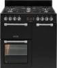 Picture of Leisure CK90F232K Cookmaster 90cm Dual Fuel Range Cooker with Two Ovens in Black