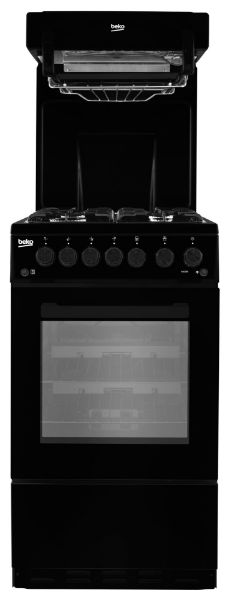 Picture of Beko KA52NEK Freestanding 50cm Single Oven Gas Cooker in Black