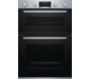 Picture of Bosch MBA5575S0B Serie 6 Integrated Double Oven in Stainless Steel - Display Model