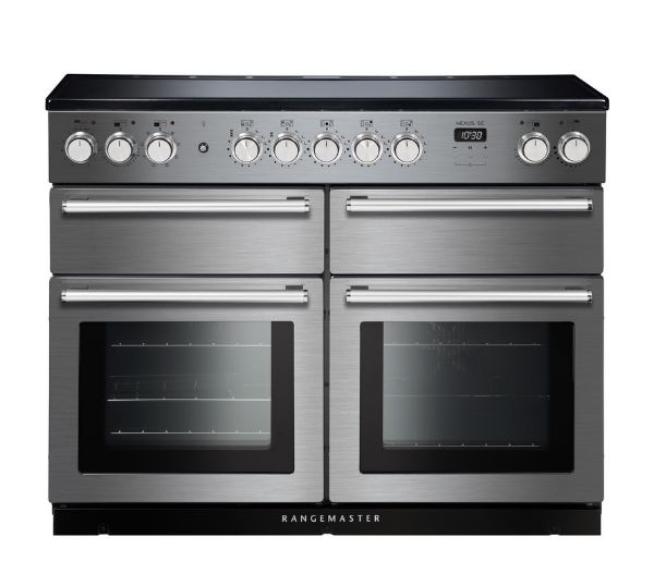 Picture of Rangemaster 118270 Nexus SE 110 Induction Range Cooker in Stainless Steel with Chrome TrimStainless Steel with Chrome trim-NEXSE110EISS/C