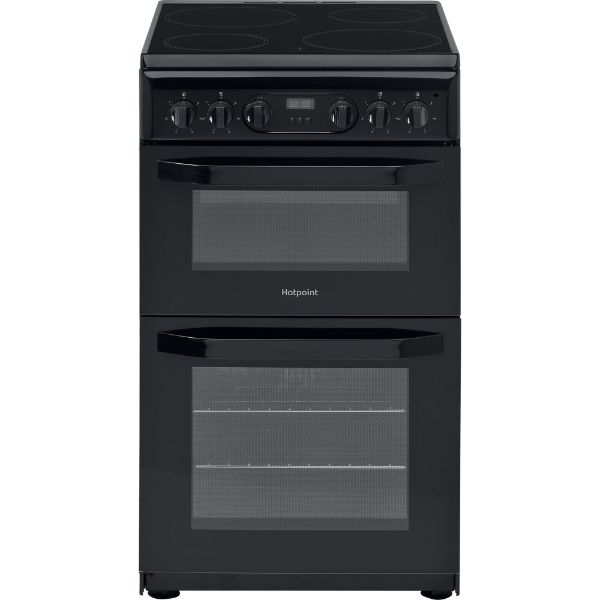 Picture of Hotpoint HD5V93CCB Freestanding Electric Cooker with Double Oven and Catalytic Cleaning