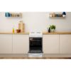 Picture of Indesit IS5E4KHW 50cm Single Oven Electric Cooker with Steam Cleaning Technology-Discontinued