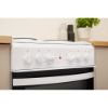 Picture of Indesit IS5E4KHW 50cm Single Oven Electric Cooker with Steam Cleaning Technology-Discontinued