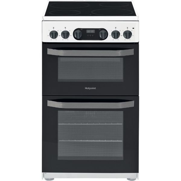 Picture of Hotpoint HD5V93CCW 50cm Freestanding Double Oven Electric Cooker
