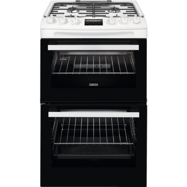 Picture of Zanussi ZCG43250WA 55cm Gas Cooker with Electric Grill