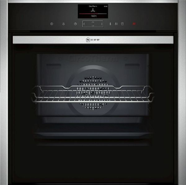 Picture of Ex Display - Neff B57VS24H0B 60cm Built In Single Electric Oven with Steam Function and Slide+Hide® 