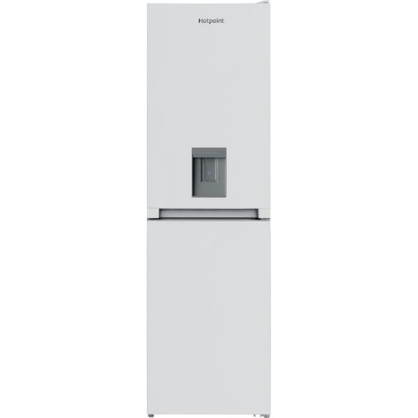 Picture of Hotpoint HBNF55181W AQUA Freestanding Frost Free Fridge Freezer with Water Dispenser in White-Discontinued