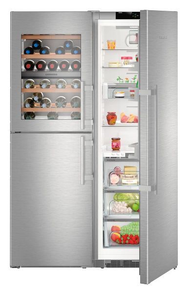 Picture of Liebherr SBSes8496 Side by side American Style Fridge Freezer with BioFresh and NoFrost