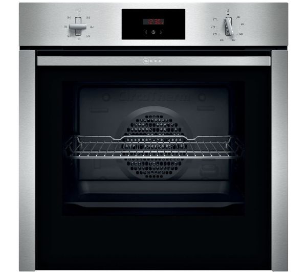 Picture of Neff B3CCC0AN0B Built In Single Electric Oven with Slide&Hide® in Stainless Steel