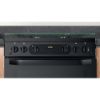 Picture of Hotpoint HDM67G0CCB Double Oven Gas Cooker with Catalytic Main Oven in Black