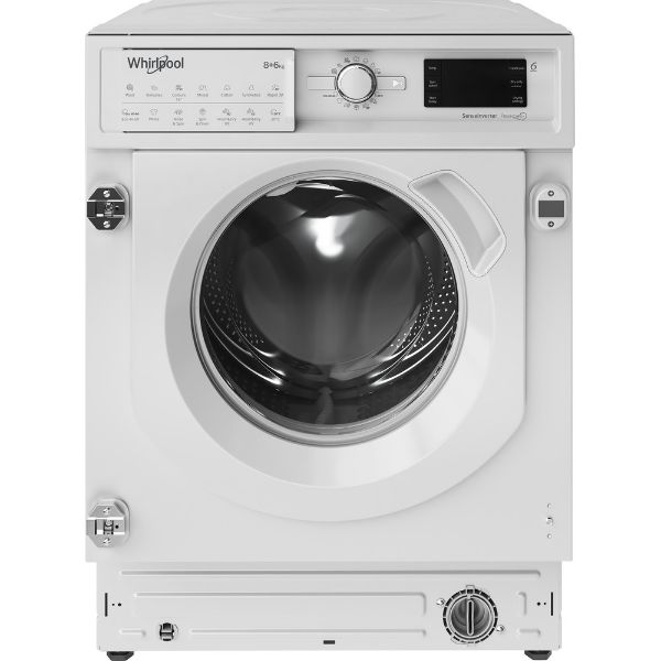 Picture of Whirlpool BIWDWG861484 8kg Wash 6kg Dry 1400 Spin Integrated Washer Dryer
