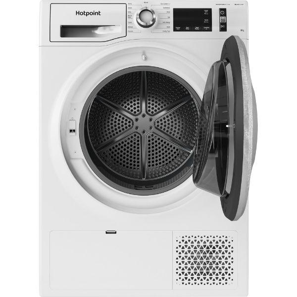 Picture of Hotpoint NTM118X3XBUK 8kg Heat Pump Condenser Tumble Dryer with Active Care - Ex Display Model