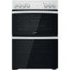 Picture of Indesit ID67V9KMWUK Double Cooker with Steam+Clean in White