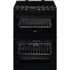 Picture of Zanussi ZCV69360BA 60cm Double Oven Electric Cooker with Ceramic Hob and PlusSteam