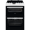 Picture of Zanussi ZCV69360WA 60cm Double Oven Electric Cooker in White with Ceramic Hob and PlusSteam