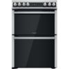 Picture of Hotpoint HDT67V9H2CX 60cm Freestanding Double Oven Electric Cooker with XL Cavity