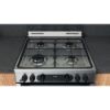 Picture of Hotpoint HDM67G0CCX Double Oven Gas Cooker in Inox