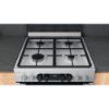 Picture of Hotpoint HDM67G8C2CX/UK Dual Fuel Double Oven Cooker in Inox
