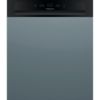 Picture of Hotpoint HBC2B19UKN Integrated Dishwasher with Black Panel-Discontinued