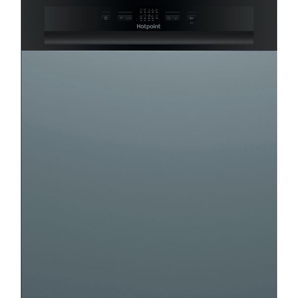 Picture of Hotpoint HBC2B19UKN Integrated Dishwasher with Black Panel-Discontinued