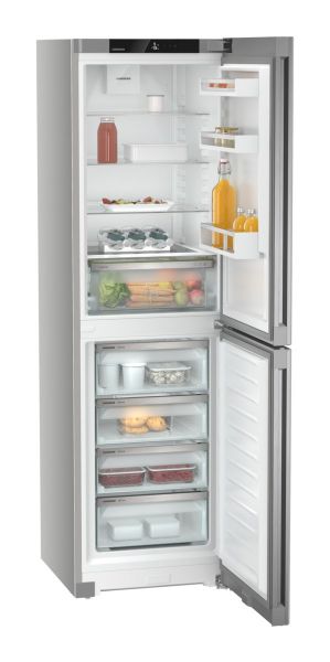 Picture of Liebherr CNSFD 5704 Pure NoFrost Combined Fridge Freezer with EasyFresh in SteelFinish