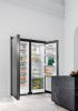 Picture of Liebherr XRFBD5220 Plus NoFrost Side-by-Side Combination Freestanding Fridge Freezer with BlackSteel Door