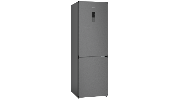 Picture of Siemens KG36NXXDF iQ300 Freestanding Fridge Freezer in Black Stainless Steel