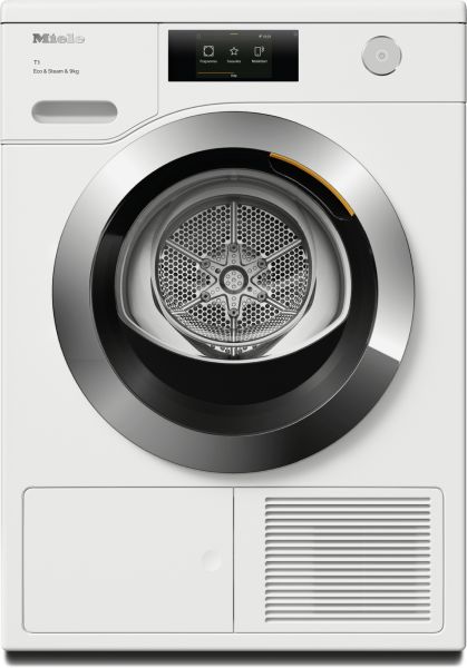 Picture of Miele TCR780WP 9kg Heat Pump Tumble Dryer with SteamFinish, SilenceDrum and M Touch