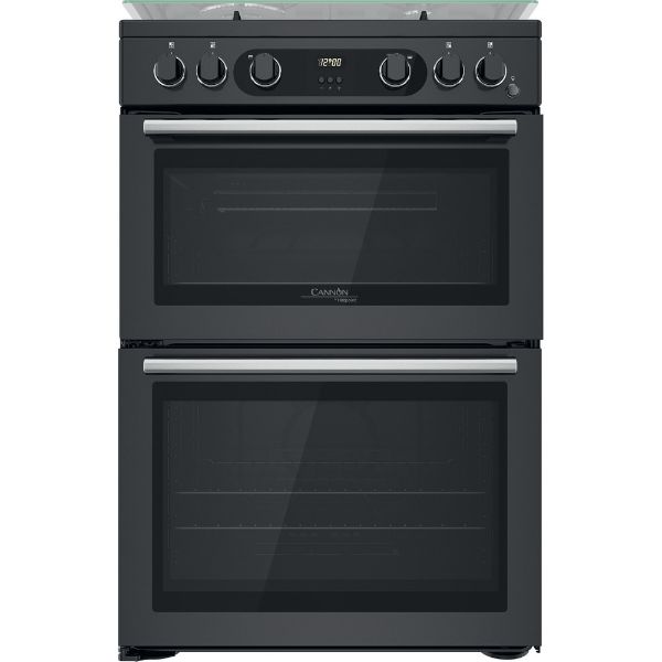 Picture of Hotpoint CD67G0C2CA/UK 60cm Double Oven Gas Cooker with Catalytic Cleaning and XL Cavity