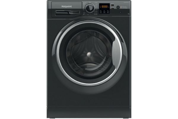 Picture of Hotpoint NSWM965CBSUKN 9kg Washing Machine in Black