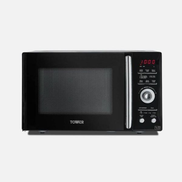 Picture of Tower KOR9GQRT 900w 26 Litre Digital Touch Microwave Oven in Black-Discontinued