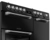 Picture of Leisure PR100F530K Cuisinemaster Pro 100cm Dual Fuel Range Cooker with Three Ovens in Black