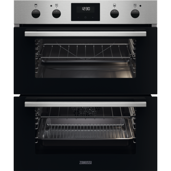 Picture of Zanussi ZPHNL3X1 Built Under Double Electric Oven with FanCook