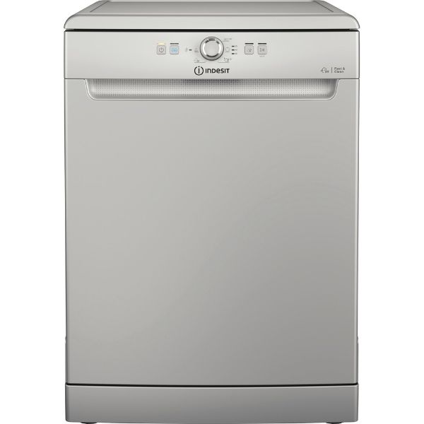 Picture of Indesit D2FHK26SUK Full Size Dishwasher in Silver
