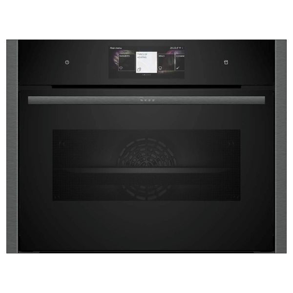 Picture of Neff C24FT53G0B N 90 Built in Compact Oven with Steam Function