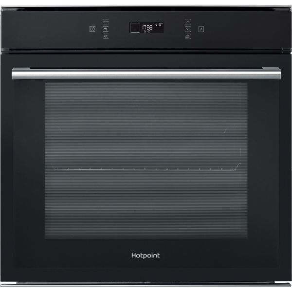 Picture of Hotpoint SI6871SPBL Single Built In Electric Oven with Pyrolytic Cleaning in Black