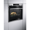 Picture of AEG BPS555020M 6000 Steambake Single Electric Oven with Pyrolytic Cleaning - Display Model