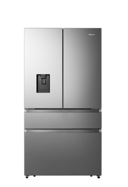 Picture of Hisense RF749N4WIF 91.4cm Frost Free American Style Fridge Freezer in Stainless Steel