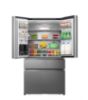 Picture of Hisense RF749N4WIF 91.4cm Frost Free American Style Fridge Freezer in Stainless Steel