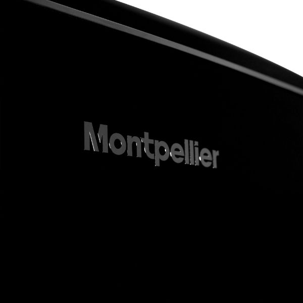 Montpellier MAB2035EK Undercounter Retro Fridge Freezer in Black_logo