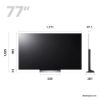 LG OLED77C36LC_AEK 77" 4K OLED Smart TV_dimensions