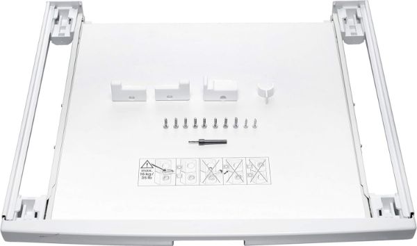 Bosch WTZ11400 Connection kit with pull-out shelf for stacking washing machines and tumble dryers_main