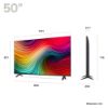 LG 50NANO81T6A.AEK 50" 4K NanoCell Smart TV_dimensions